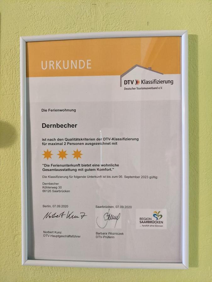 Ferienwohnung Dernbecher Saarbrücken Zewnętrze zdjęcie